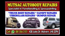 Mutsa Chikomwe Mutsac autobody repair shop profile