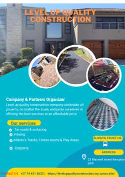 Nyasha Matongera level up quality constructions company profile