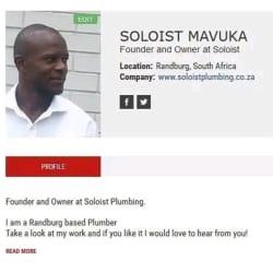 Soloist Mavuka Soloistplumbing profile