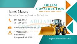 James Marere Abijam construction profile