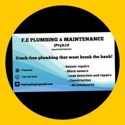 FE Plumbing & Maintenance Francois Engelbrecht profile