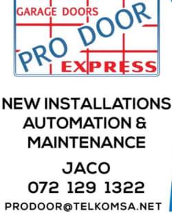 Jaco Delport Pro Door Maintenance profile