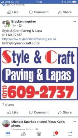 Style & Craft Paving & Lapa profile