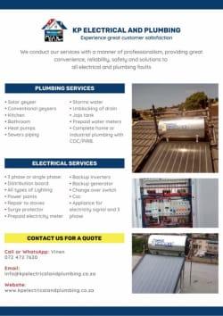 Kp Electrical And Plumbing Services profile