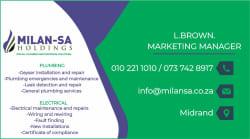 Milla Holdings SA Holdings profile