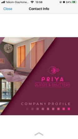 Priya Blinds Bruce profile
