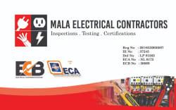 Mala MALA  Electrical contractor PTY LTD profile