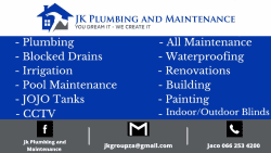Jaco Botes JK Plumbing And Maintenance [Jaco] profile